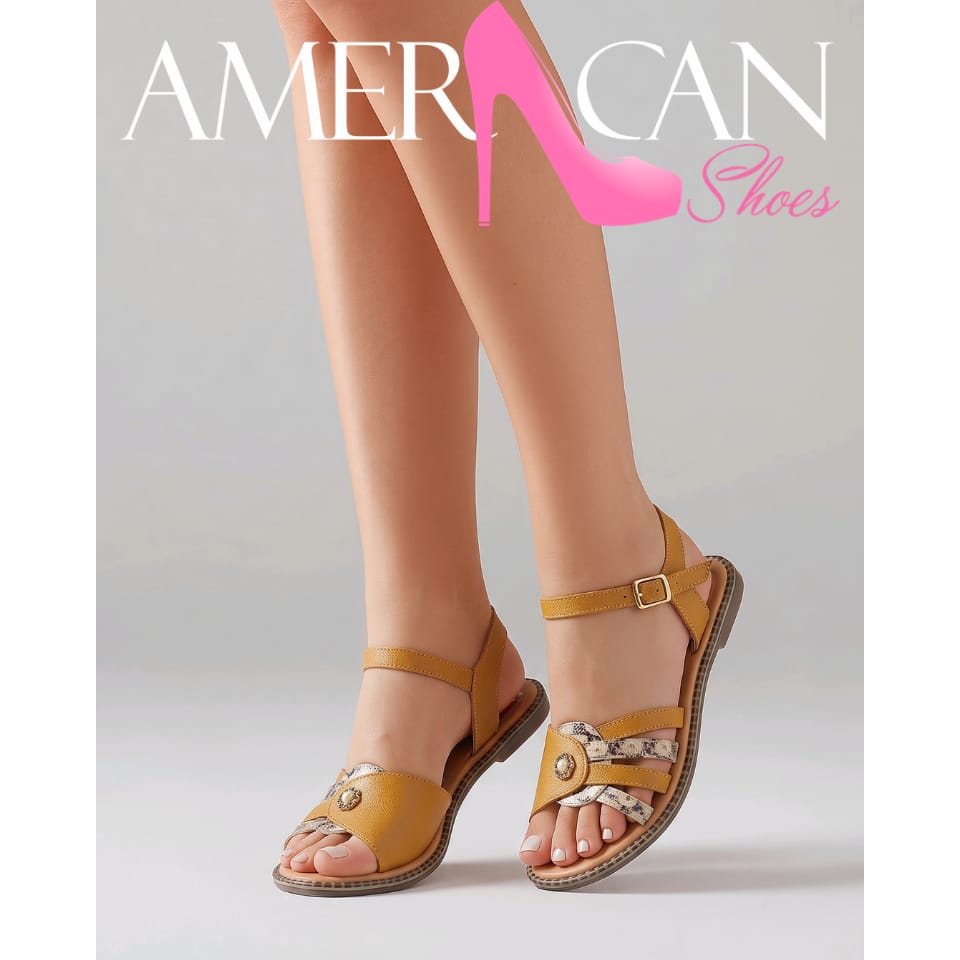 SANDALIA LIZZIE AMARETTO